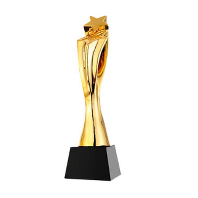 New crystal resin metal trophy dance singing children sports insurance bank Special Award Trophy medal