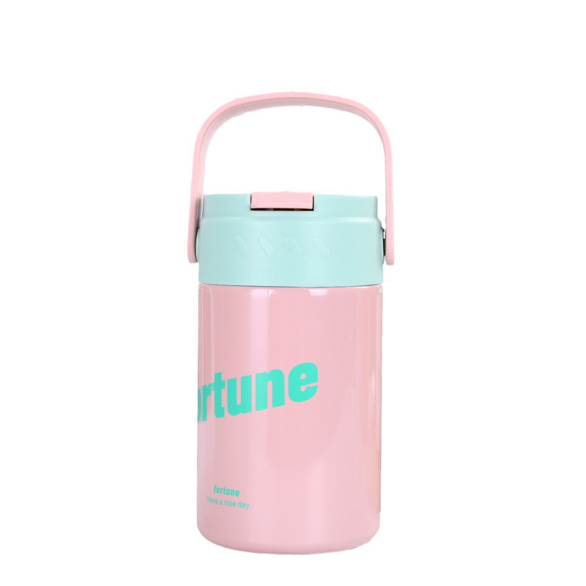 Ins High-Looking Straw Cup Water Cup Student Portable Cup Tea Water Separation Scented Tea Cup Tea Large Capacity