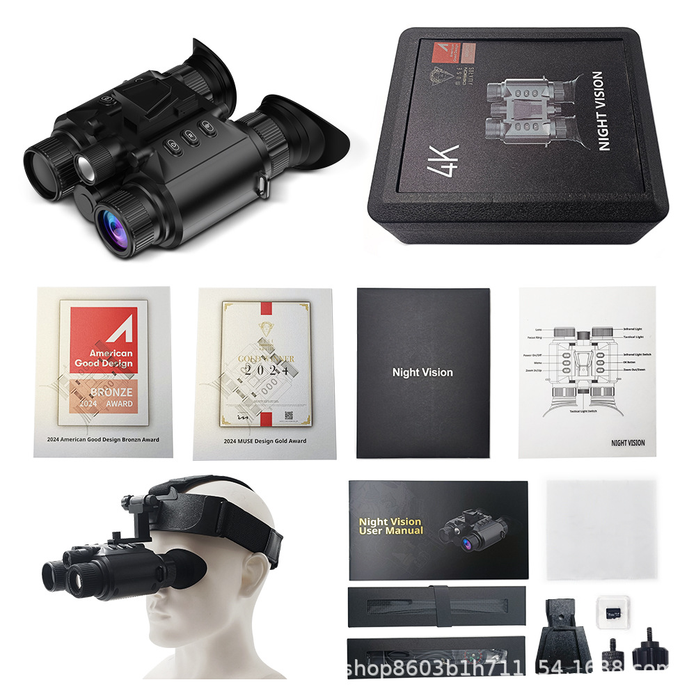 Cross-border new z9158 European and American explosives binocular infrared helmet night vision camera night vision telescope