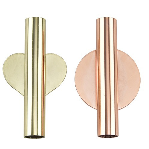 In stock Nordic style wall decoration paste punch-free pendant metal flower arrangement artificial flower indoor wall decoration vase