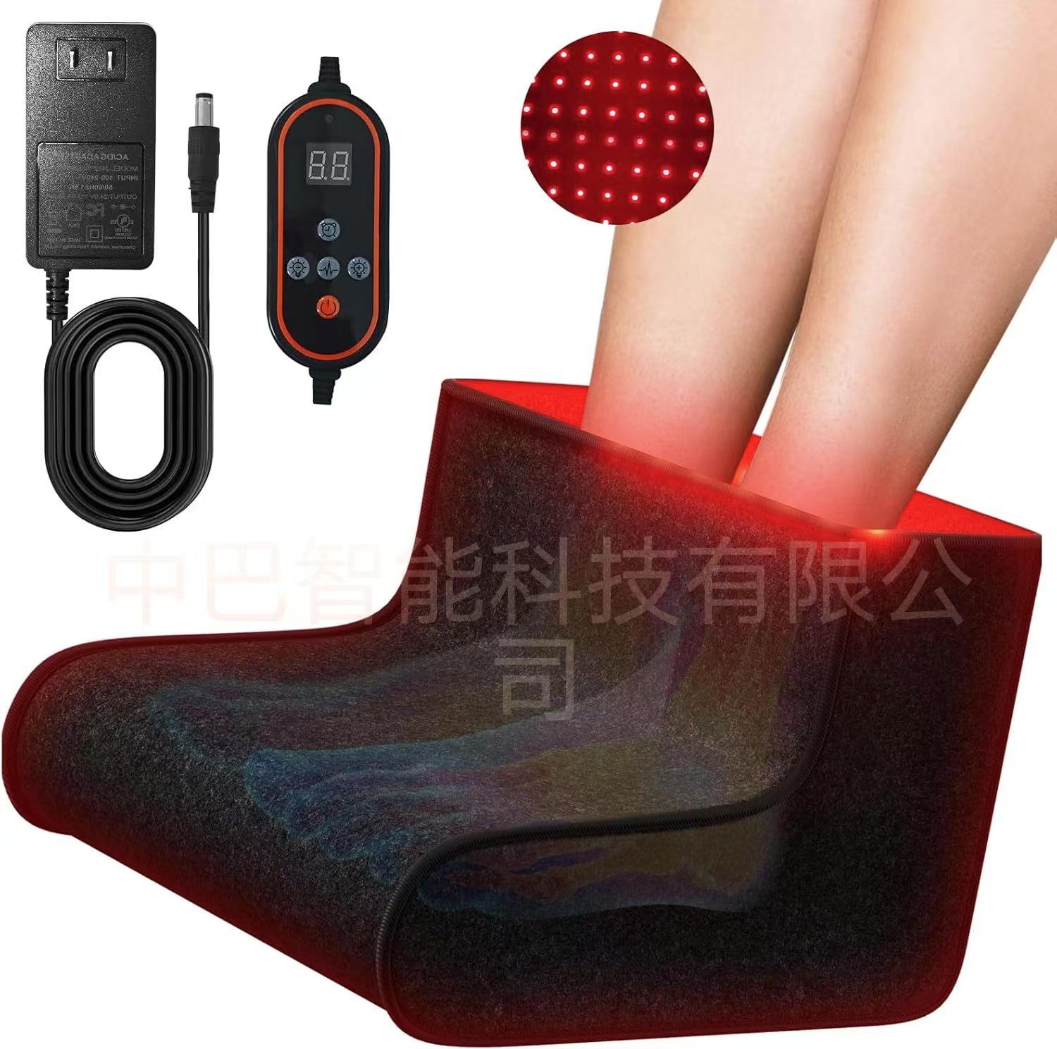 Cross-Border New 320Led 660Nm 850Nm Combination Relieves Pain, Promotes Blood Circulation and Red Light Physiotherapy Shoes