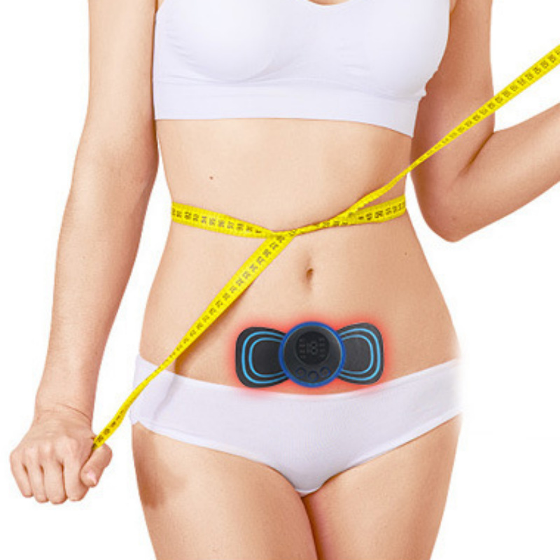 Factory Direct EMS Mini Massage Paste Convenient Shoulder and Neck Massager Electric Meridian Pulse Cervical Massager