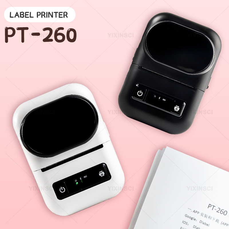 Portable Bluetooth, portable thermal, barcode printer mobile phone Bluetooth computer label printer