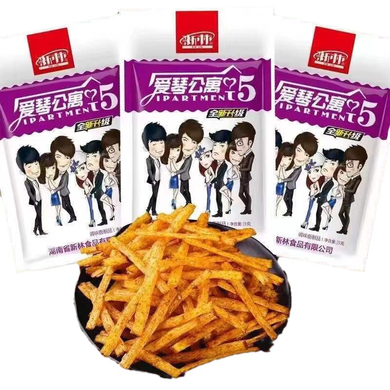 Острые полоски Love Apartment Xinlin Хунань Чунцин острые закуски ностальгия по детству 8090 острые глютеновые закуски