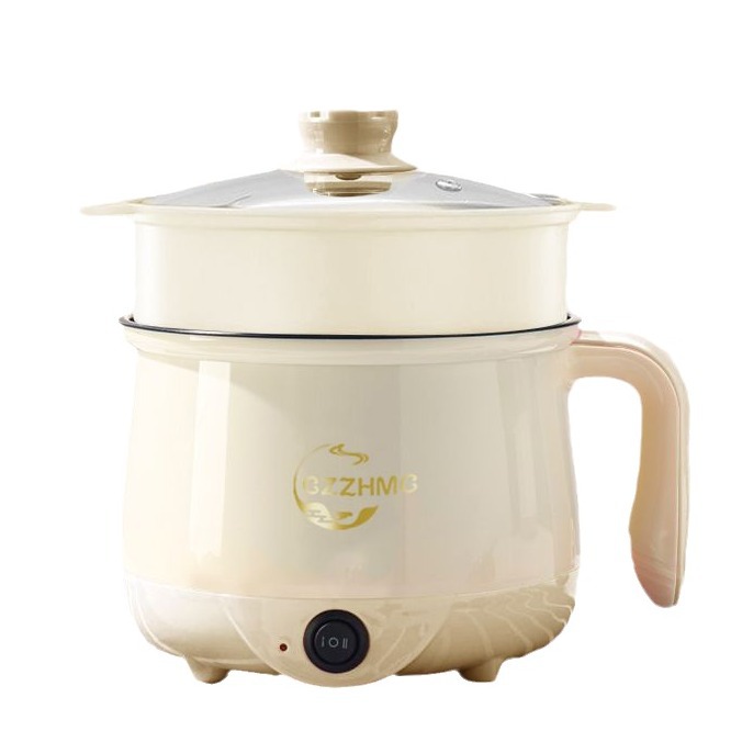 Electric cooker multi-functional electric cooker household small electric cooker student dormitory noodle cooker small cooking and frying integrated pot