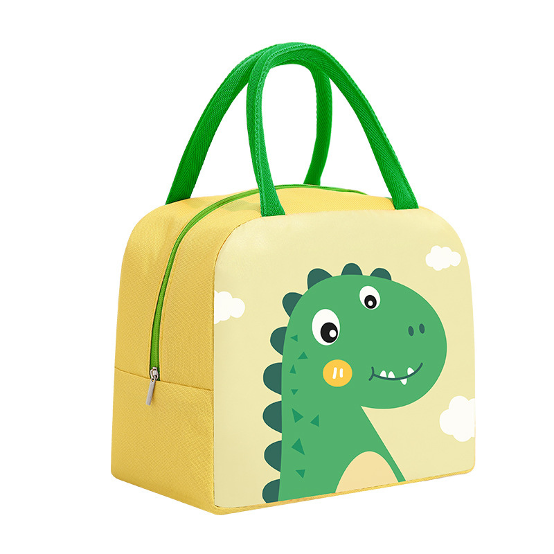 Children's school lunch bag cartoon lunch bag Oxford cloth thick aluminum foil portable ice bag insulation lunch box bag wholesale