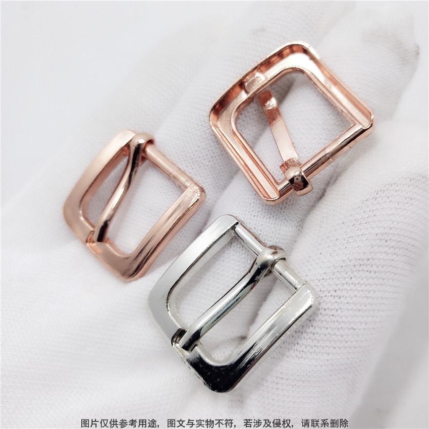 Внутренний диаметр 15мм пряжка с розовым золотом, популярная высококачественная сплавная литая пряжка для обуви, индивидуальные аксессуары для обуви от производителя Шиши