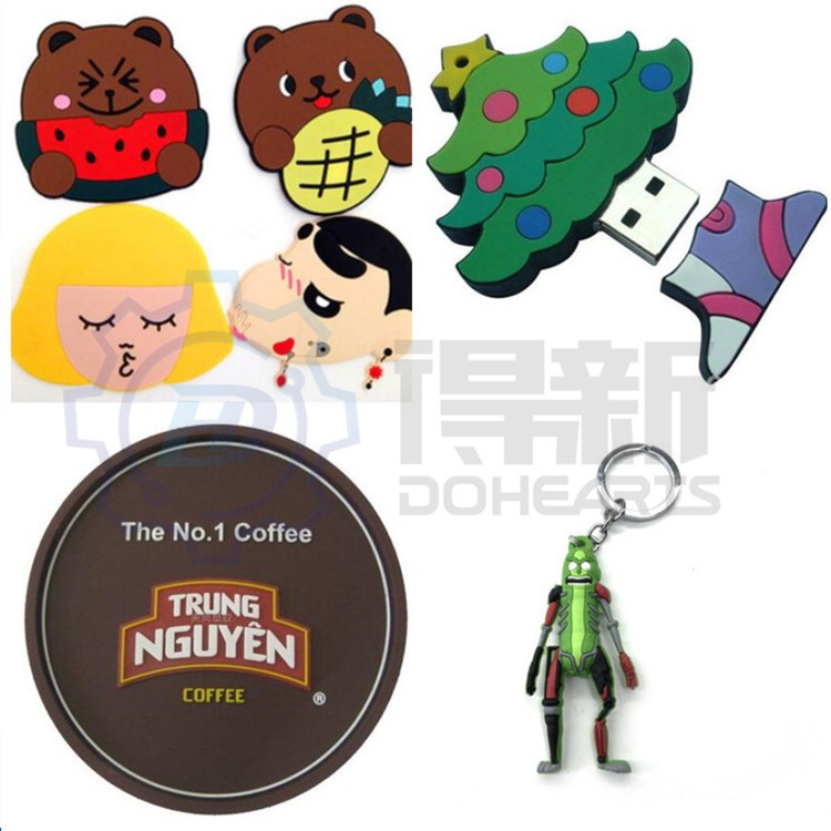 Factory Direct Supply of Pvc Drop Molding Production Line Cartoon Doll Shoe Upper and Trademark Logo Automated Production