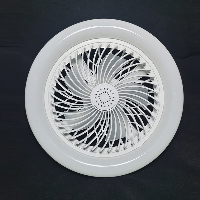 Cross border led screw fan light e27 folding remote control fan light aromatherapy fan light Zhongshan ancient town fan light