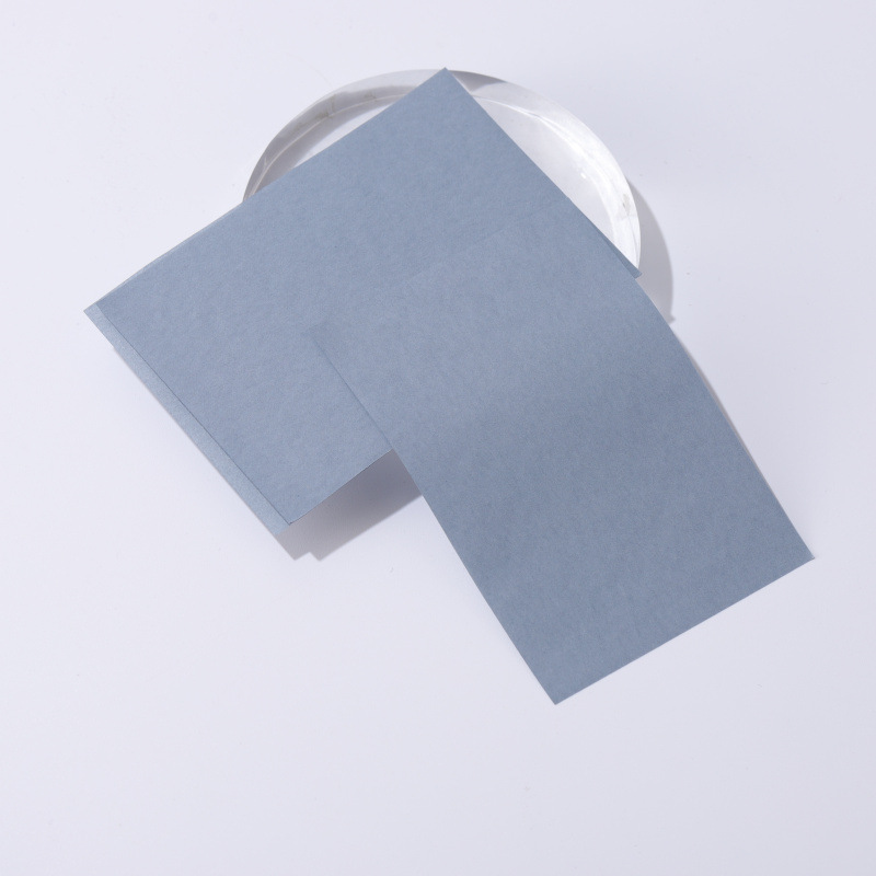 Bamboo Charcoal Facial Oil Absorbing Paper with Mirror Oil Absorbing Paper with Powder Puff Mirror Box Storage Portable Refreshing Facial Oil Absorbing Paper