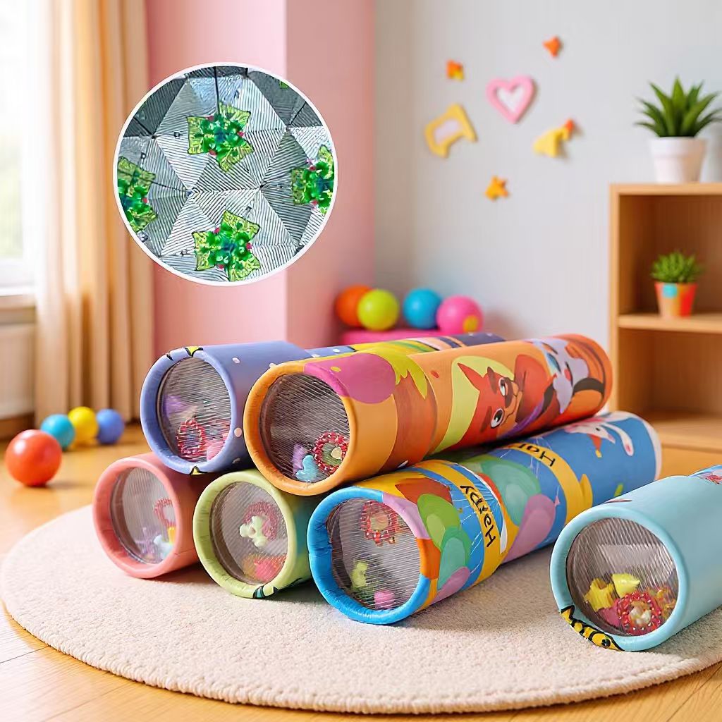 Большой мультяшный калейдоскоп ностальгические научные эксперименты раннего образования игрушки уличные подарки кросс-бордерные