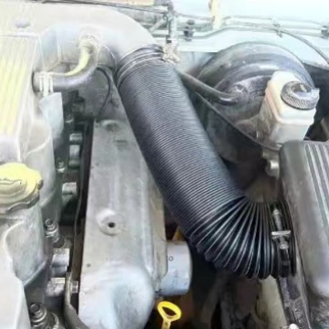 Car modification cold air intake telescopic pipe 76MM bendable intake pipe air guide pipe ventilation hose guide pipe