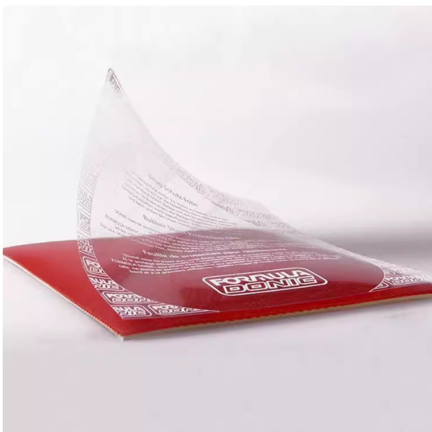 Donic Adhesive Protective Film Astringent Rubber Special Table Tennis Rubber Protective Sticker Hard Protective Film Sticker Dust-proof Film
