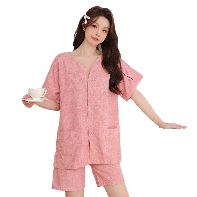 Cotton Moxibustion Clothing Front and Back Buckle Acupuncture Physiotherapy Clothing for Men and Women Couples suit Massage Foot Therapy Clothing plus size Sweat Clothing