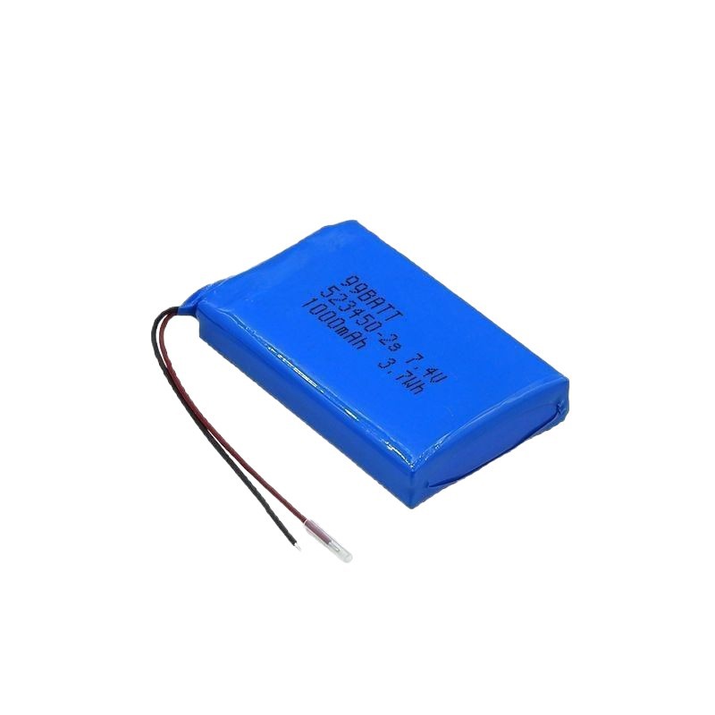 7.4V Lithium Battery Pack 1000Mah Intercom Printer 2S Series Combination Inkjet Printer Soft Package Polymer Wholesale