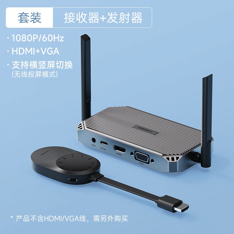 Haibis беспроводной проектор, передатчик HDMI для мобильного телефона, уровень предприятия G6W/G9W, дублирование экрана