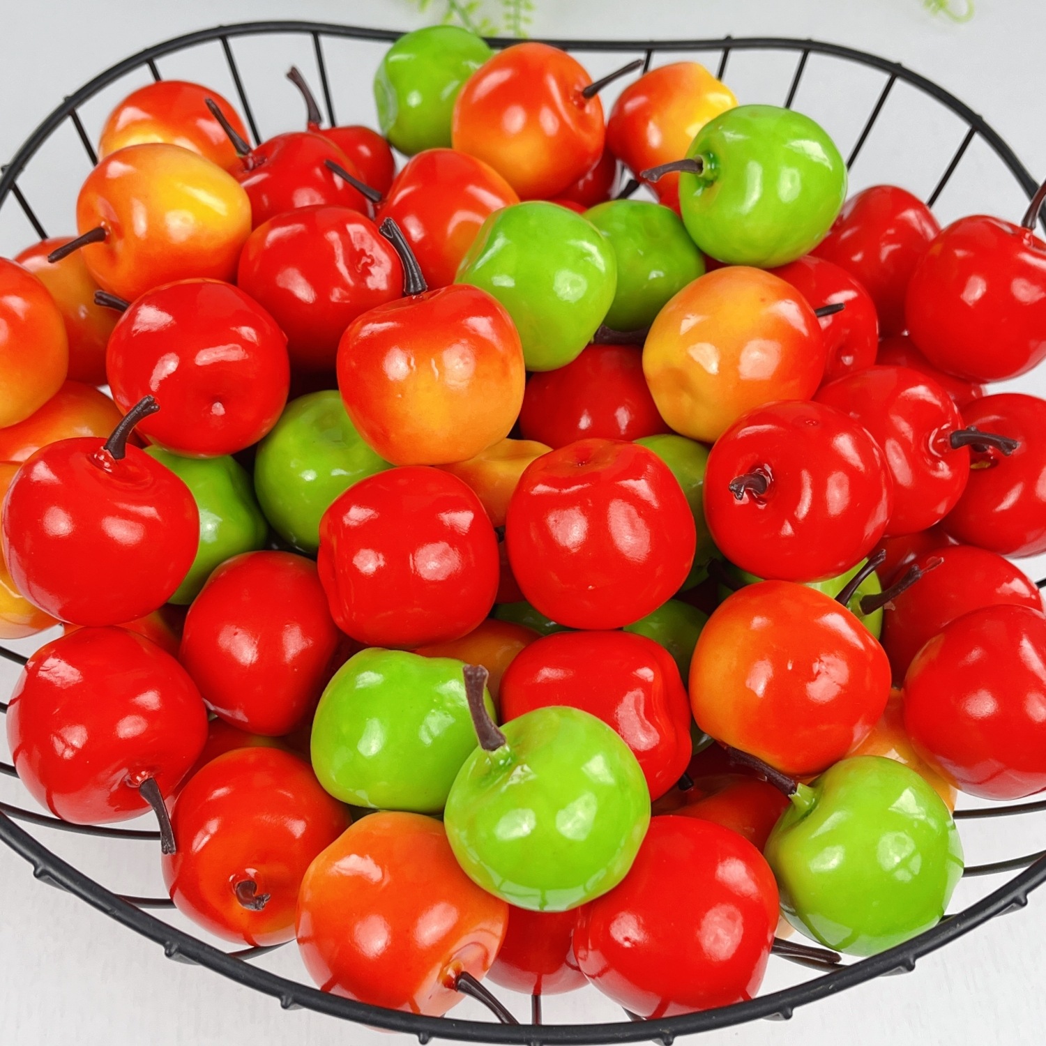 35# foam small fruit mini simulation small apple model fake apple decorations props toy accessories