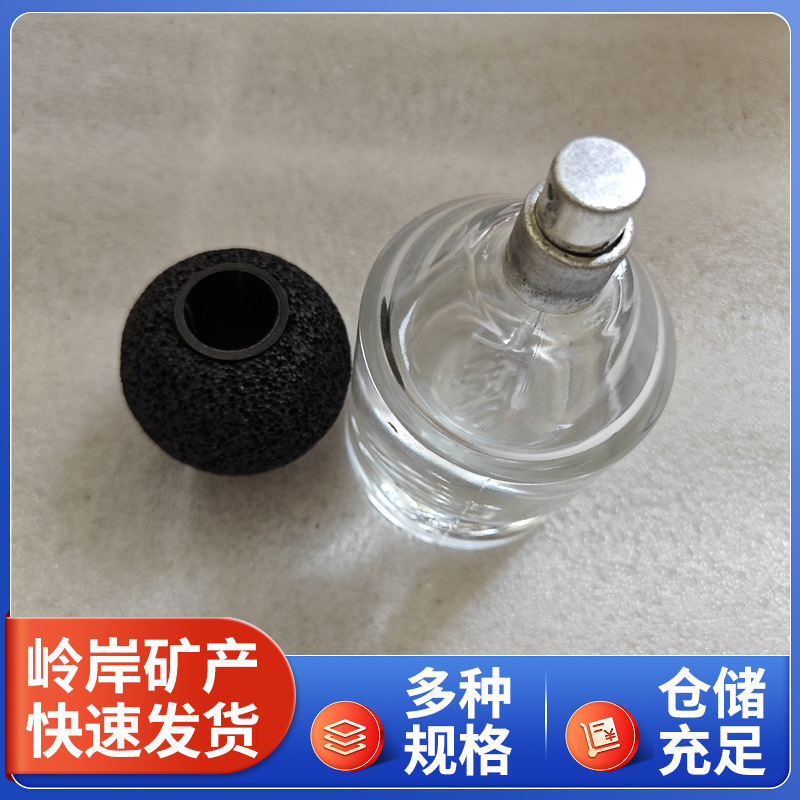 Wholesale Volcanic Stone Ball Porous Aromatherapy Ball Diffuser Stone Bottle Cap Essential Oil Volcanic Rock Ball Volcanic Stone Ball Porous Aromatherapy