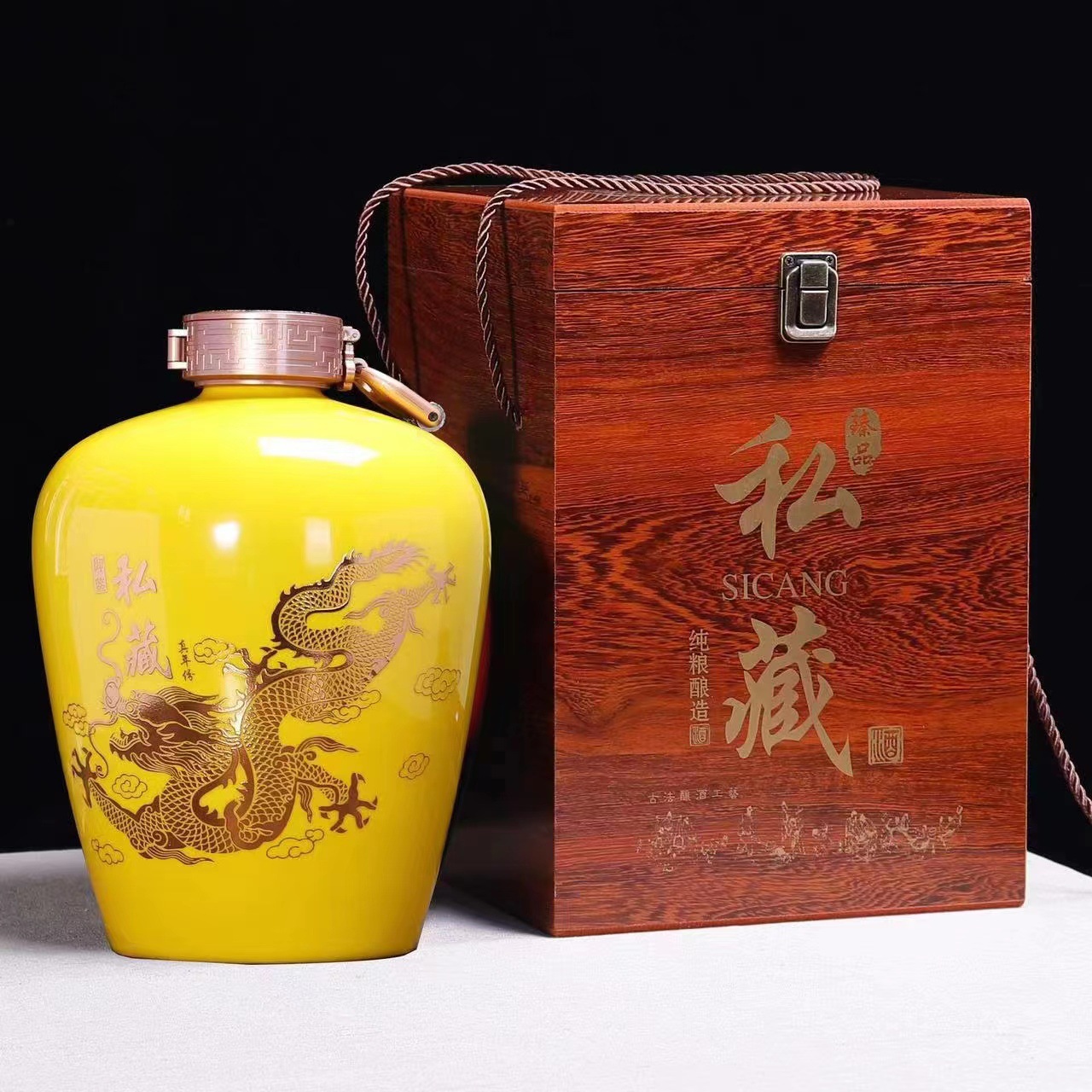 Керамическая винная бочка из Цзиндэчжэня, 3 фунта, 2.5кг, герметичная бутылка для вина, упаковка, можно настраивать, бесплатная доставка