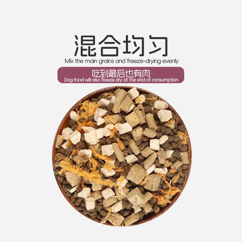 Manufacturer Wholesale One-Piece Delivery Paw Team Chang Dog Food 5kg 3kg 2kg Teddy Golden Retriever Universal Type Large Quantity, Please Contact for Details