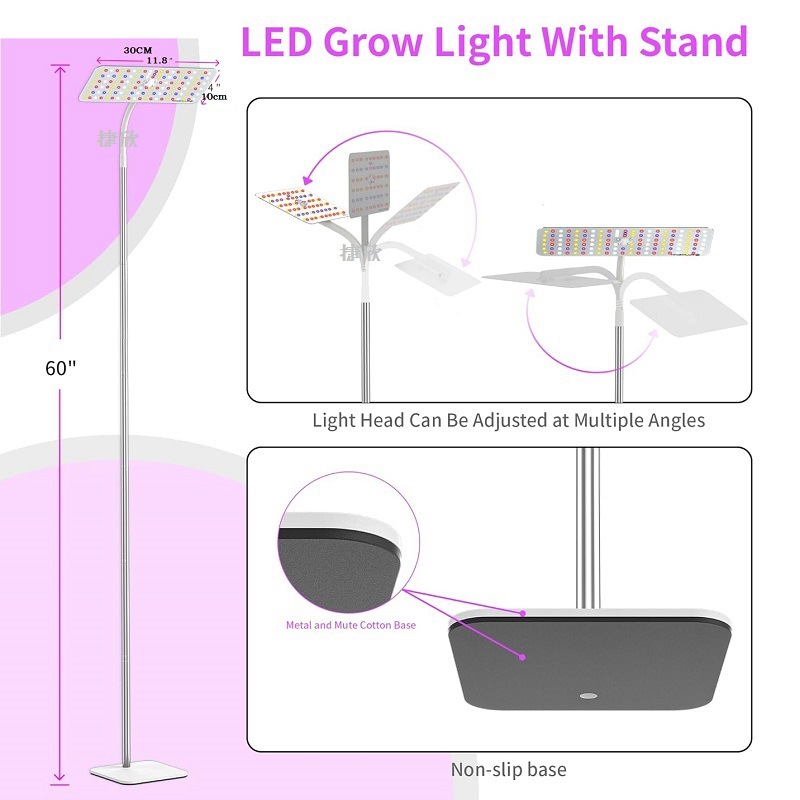 Led Plant Lamp Growth Fill Light Full Spectrum Red and Blue Succulent Green Plant Flower Seedling Indoor Greenhouse Planting Factory