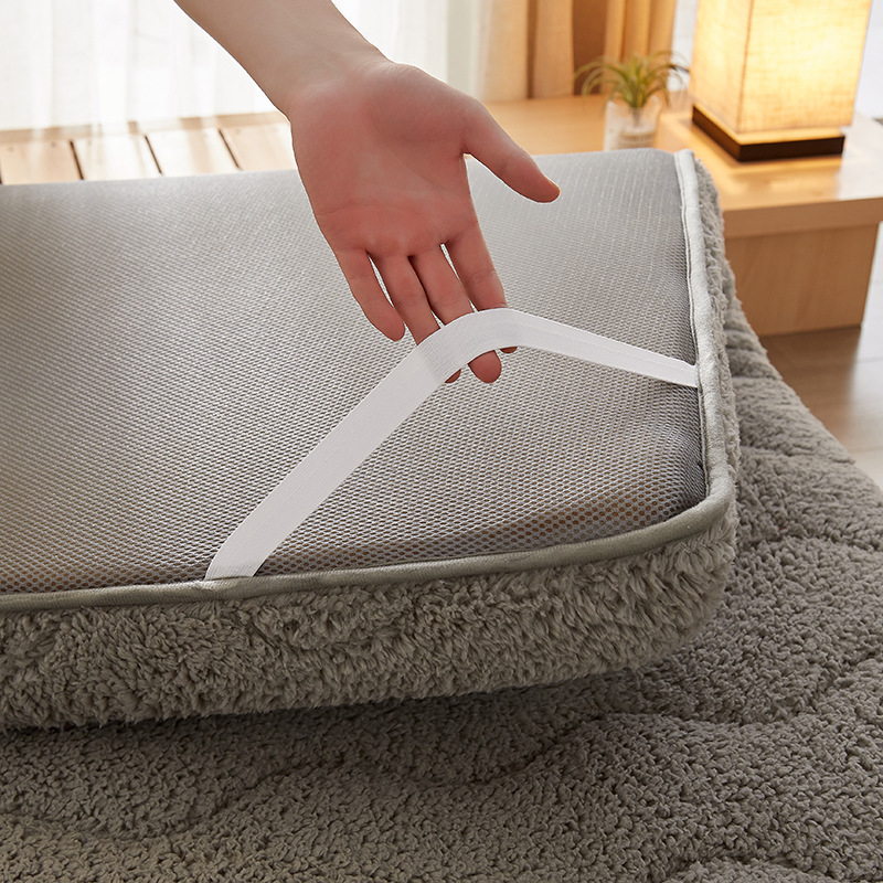 Lambswool mattress soft cushion household tatami mat winter thickened student dormitory single warm winter bed mattress