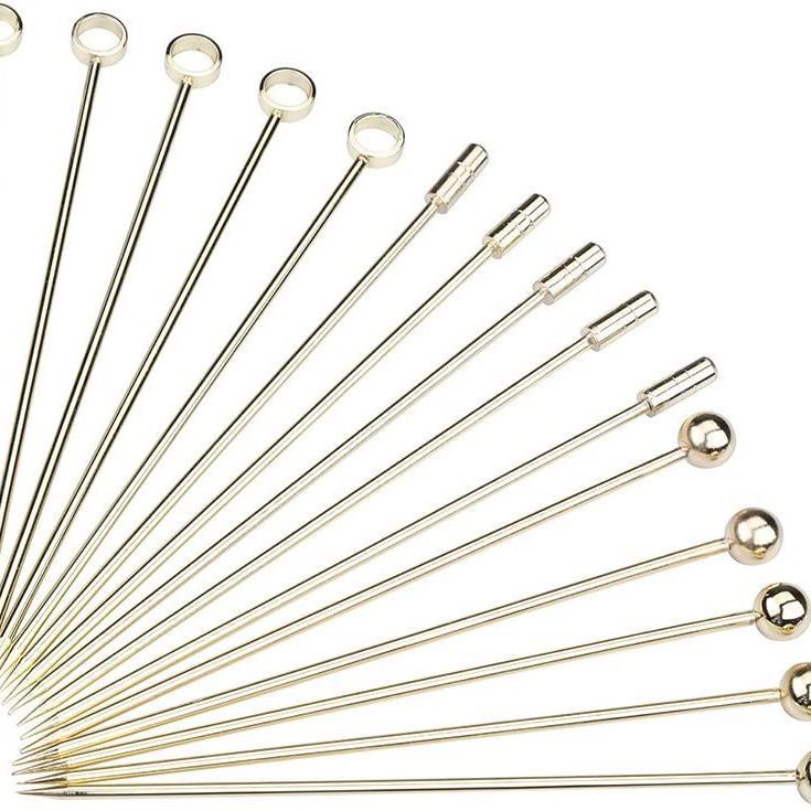 304 stainless steel metal fruit needle creative fruit sign cocktail sign stainless steel fruit food grade stainless steel