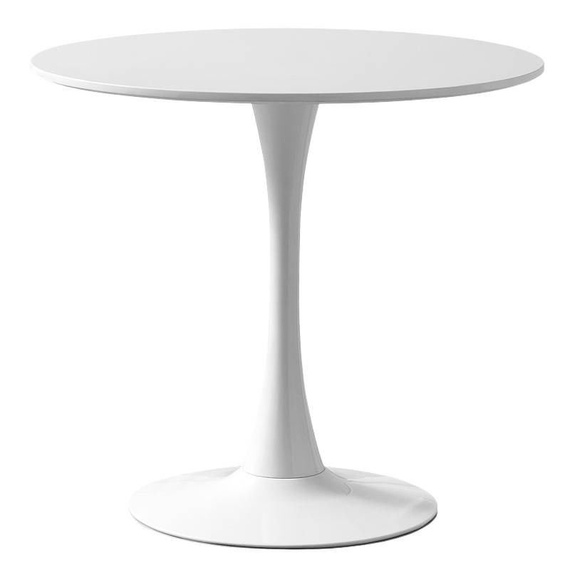Tulip Dining Table Modern Home Guest Restaurant Dining Small Round Table Small Apartment Balcony Simple Reception Negotiation Table