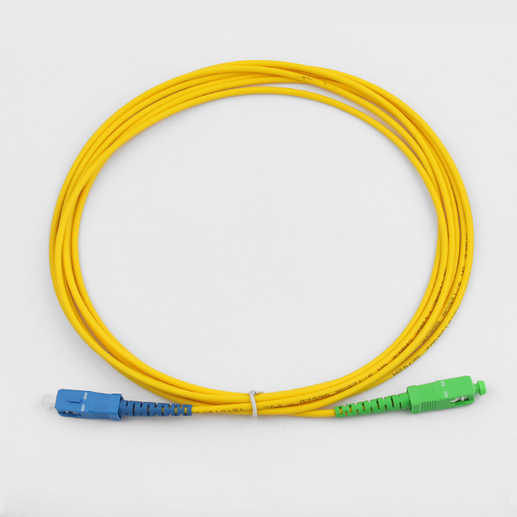 Qingxing SC/UPC-sc/APC Single-Mode Single-core Fiber Optic JuMper 3M