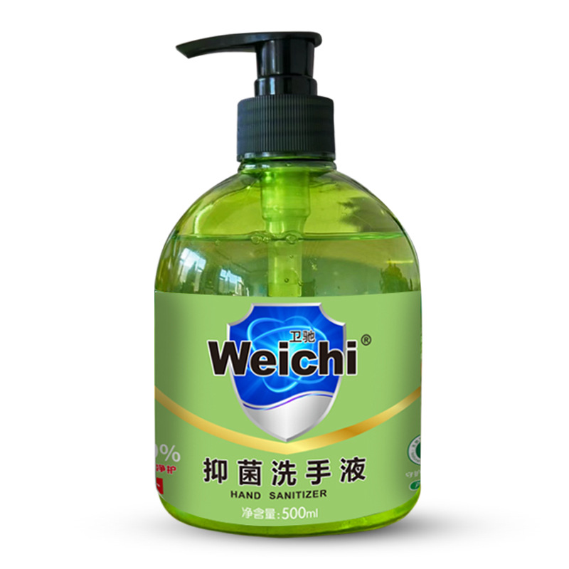 Aloe antibacterial hand sanitizer Weichi 500ml bottled household children disinfection hand sanitizer wholesale factory