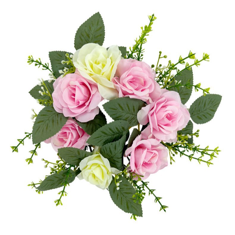 Christmas decorations wreath window layout door hanging tenon site layout Christmas pine cone wreath manufacturers