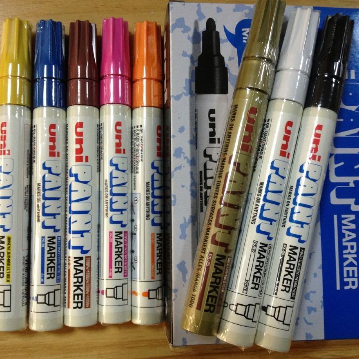 Japan Imported Mitsubishi Paint Pen PX-20 Marker Pen Paint Pen Repair Pen Tire Pen Signature Pen