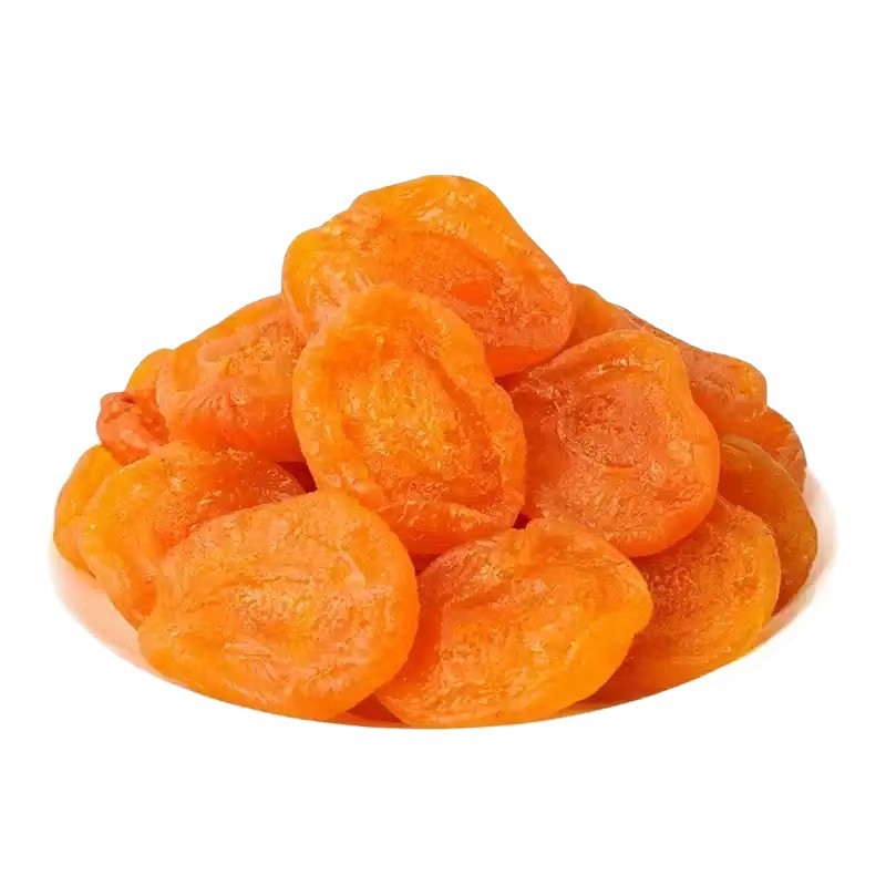 Wholesale of Dried Red Apricots Without Seeds, Dried Apricot Flesh in Bags, Pitted Fruit Snacks, Freeze-Dried, Sweet and Sour, Golden Yellow
