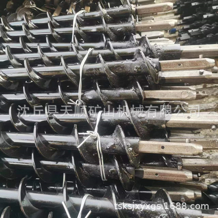 Factory direct mining 65*18 square high-efficiency spiral drill pipe anti-outburst drill pipe coal mine twist water exploration drill pipe