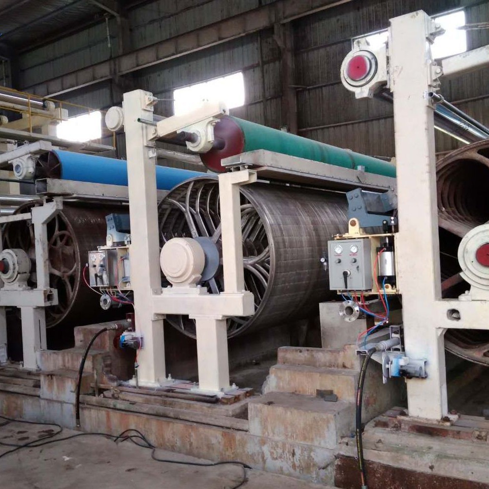 Gr-1575Mm Corrugated Paper Making Machine Three-Layer Five-Layer Cardboard Production Line Plc Intelligent Control