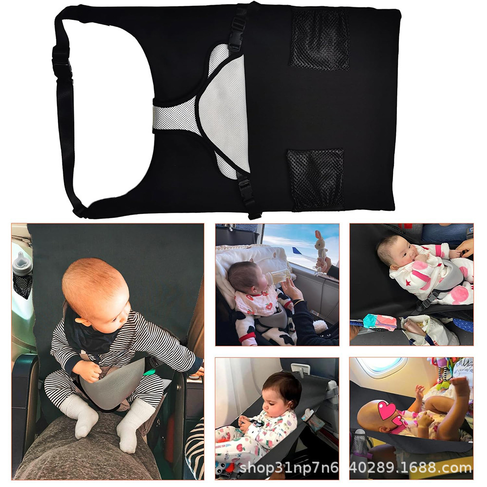 Toddler Aircraft Travel Bed Aircraft Travel Pedal Portable Toddler Aircraft Seat Extension Travel Bed