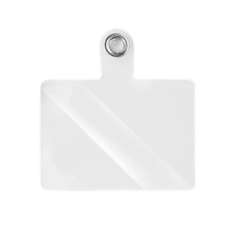 Mobile Phone Lanyard Spacer Injection Molding One-Piece Stone Universal Fixed Patch Anti-Lost Clip Hanging Piece Transparent and Ultra-Thin
