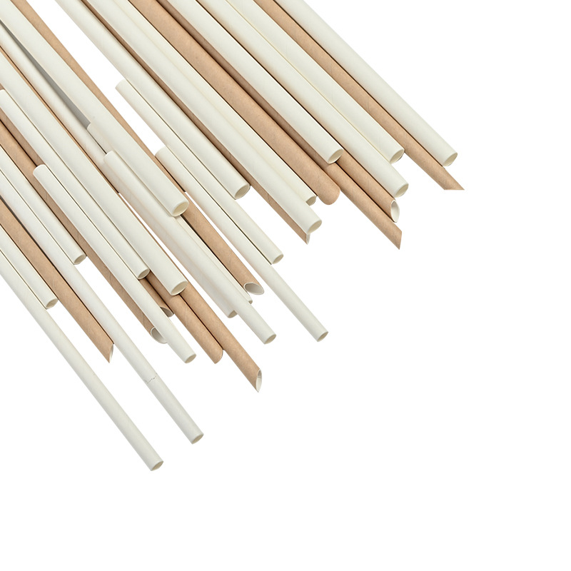 Paper Straws Disposable Paper Tubes 38-350mm Paper Tubes for Coffee Drinks Thick and Thin Tubes Food Grade Straws Manufacturer Amazon