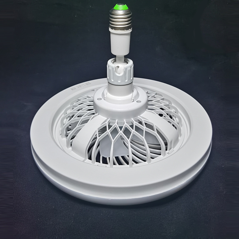 Cross border led screw fan light e27 folding remote control fan light aromatherapy fan light Zhongshan ancient town fan light
