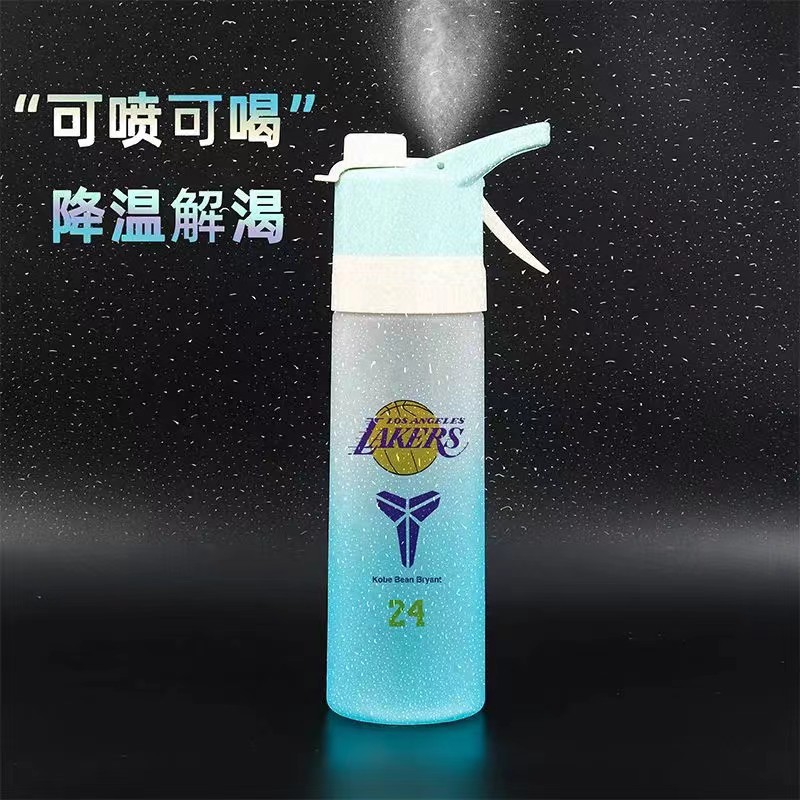 Спортивная бутылка-спрей с огромной емкостью стакан для баскетбола Kobe Curry летний мужской и женский стакан