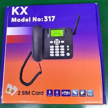 2G экспортный трансграничный GSM беспроводной стационарный двухсимочный телефон