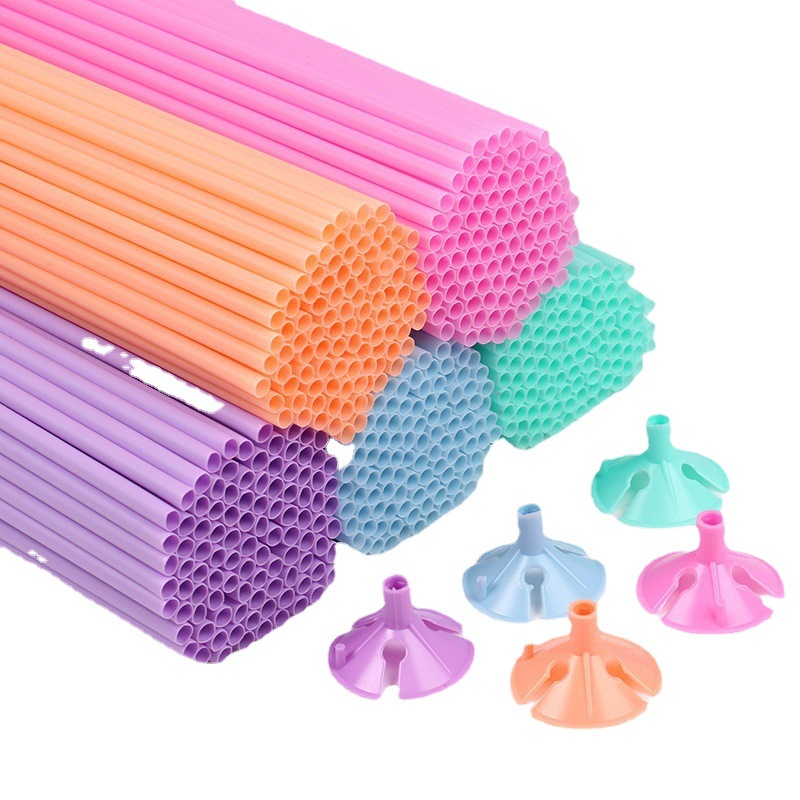 32Cm40Cm Balloon Pole Holder Balloon Accessories Cup Stick Advertising Balloon New Material Making Latex Balloon Pole Holder