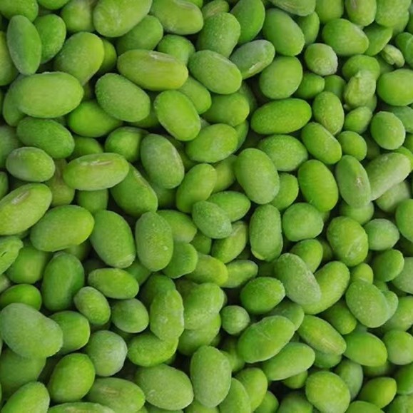 Quick-Frozen Edamame Kernels Guangzhou Run Green Quick-Frozen Vegetable Processing Wholesale Specialty Vegetables Export Quick-Frozen Edamame Kernels