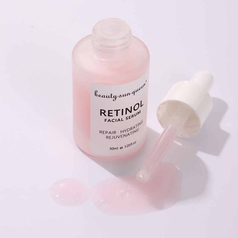 Retinol Skin Care Set Foreign Trade Korean Skin Care Fading Facial Fine Lines Essence Cream Ready in Stock
