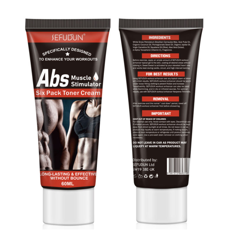 Cross-Border Sefudun Abdominal Muscle Cream Big Belly Butt Lift Shaping Cream Men and Women Muscle Building Sports Fitness Abdominal Cream in Stock