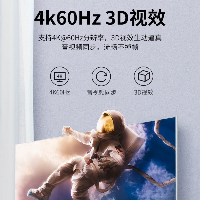 Type c to HDTV with screen line 4 K60HZ HD screen projection adapter TypeC to HDTV video adapter