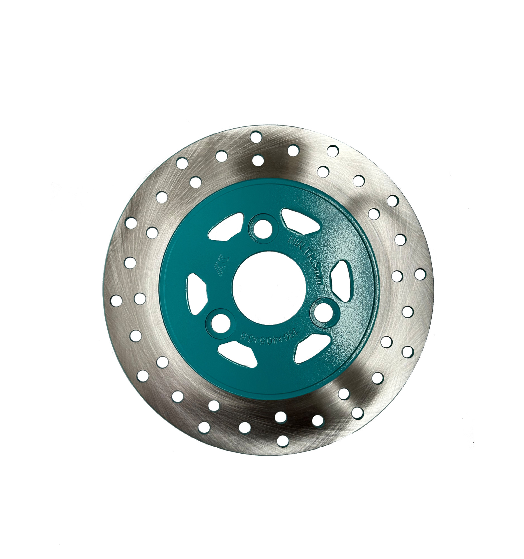 Motorcycle Battery Car Brake Disc Modified Parts Brake Disc Lake Green Non-Standard Color Custom Spray Paint Wholesale