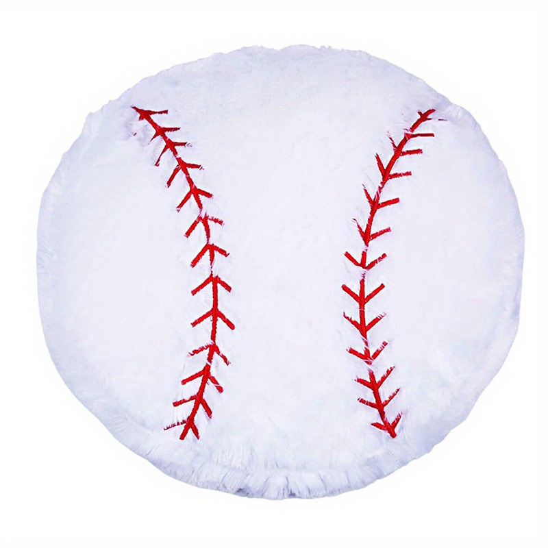 Cross-border New Product Sports Pillow Fluffy Filled Football Plush Pillow Rugby Soft Filled Basketball Baseball