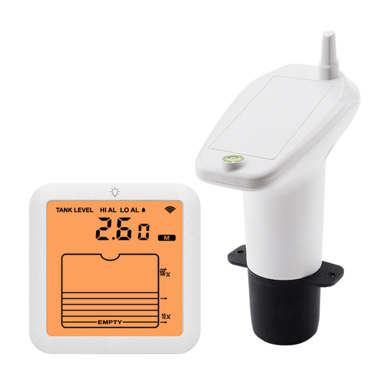 2025 new ultrasonic level gauge water level monitor multifunctional household digital water tank water level gauge