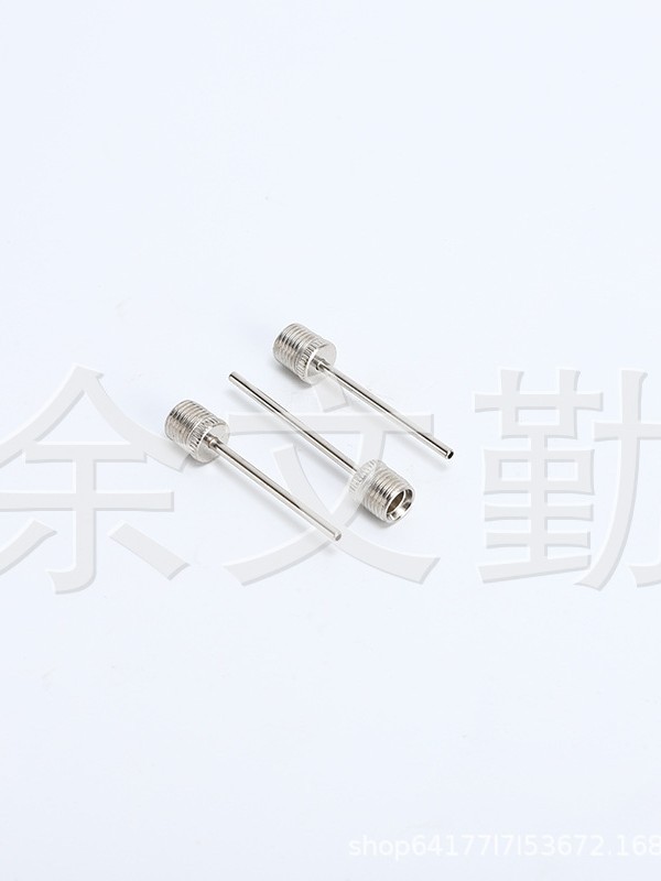 Фабричная прямая американская надувная игла с отверстием металлическая игла для футбольного мяча надувная игла для баскетбольного мяча